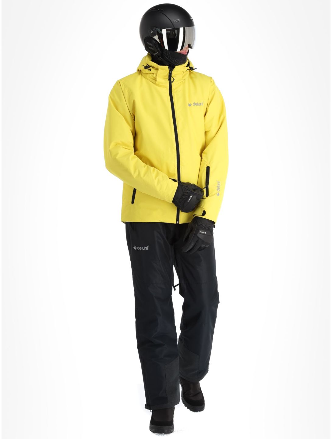 Deluni, Icerocker Pure Skijacke Herren Yellow gelb 