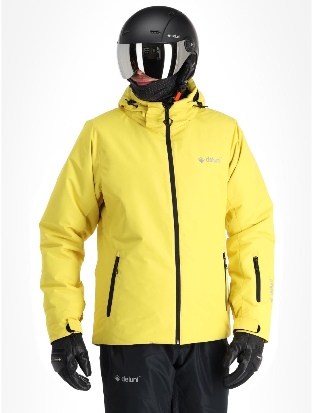 Deluni, Icerocker Pure Skijacke Herren Yellow gelb 