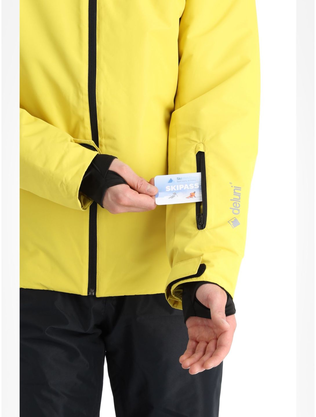 Deluni, Icerocker Pure Skijacke Herren Yellow gelb 