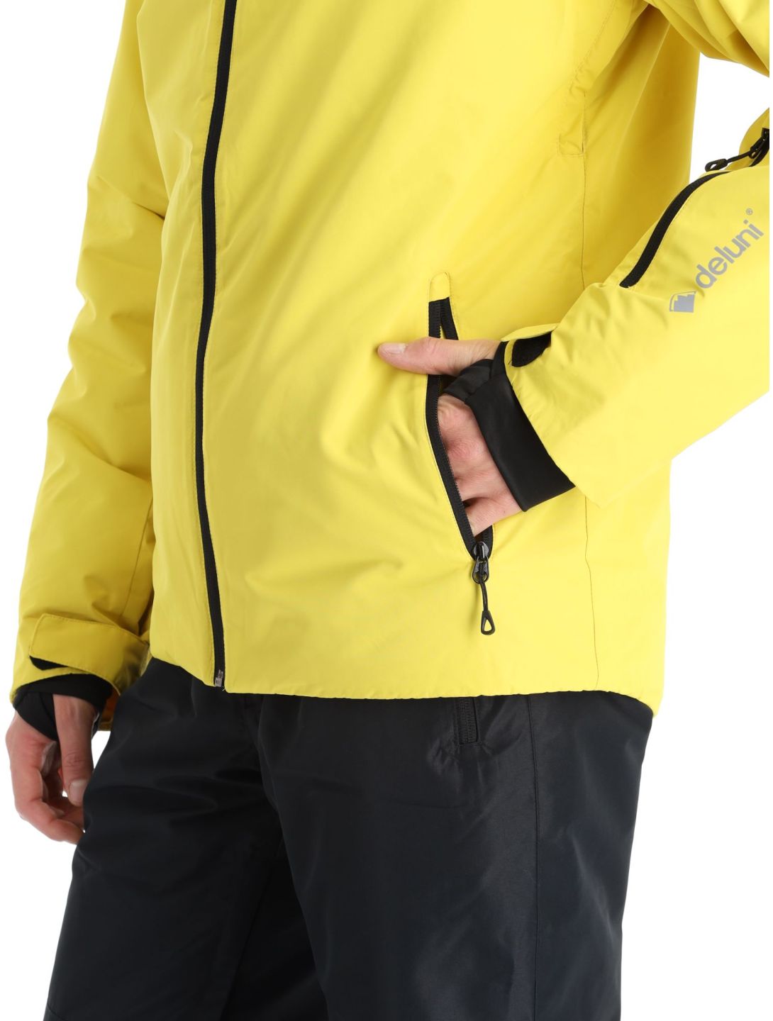 Deluni, Icerocker Pure Skijacke Herren Yellow gelb 