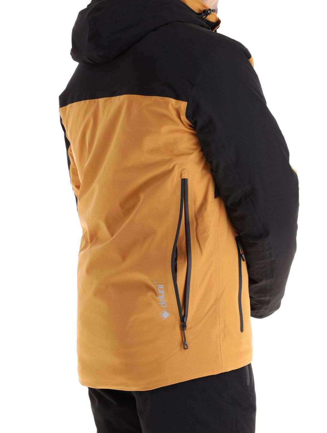 Deluni, Icerocker Pro Skijacke Herren Black / Brown braun, schwarz 