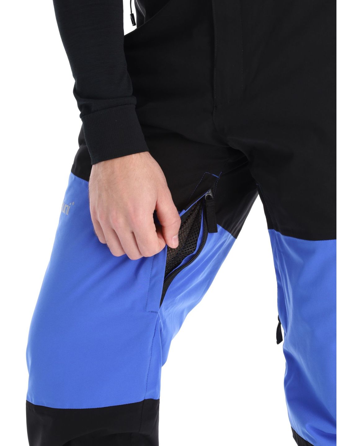 Deluni, Icerocker Pro Skihose Herren Black / Blue blau, schwarz 