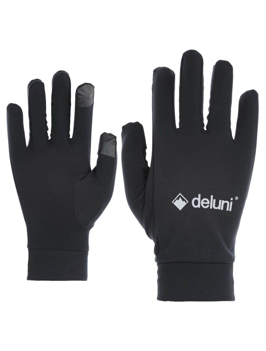 Deluni, Inner glove Skihandschuhe Unisex schwarz 