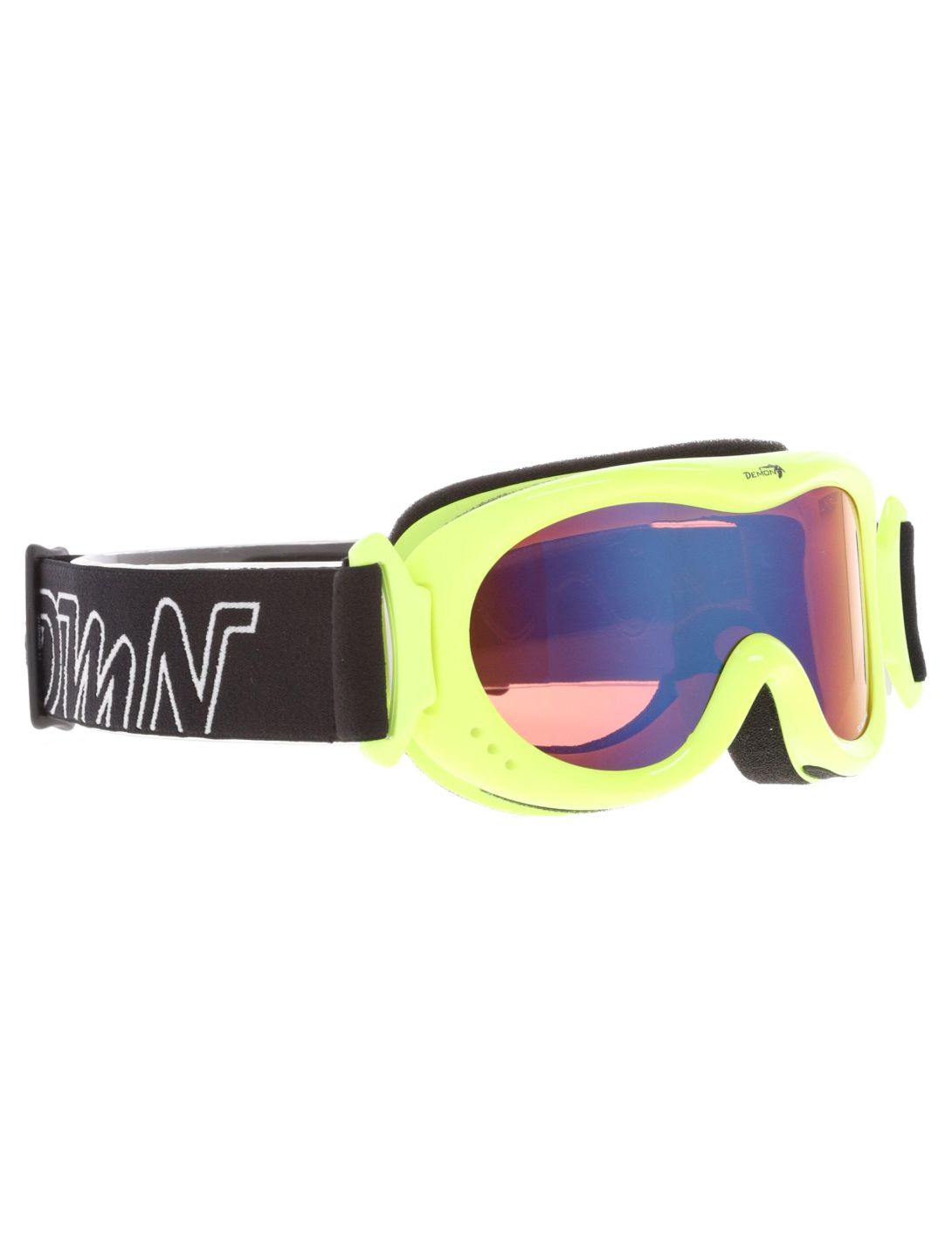 Demon, Snow 6 Mirror Skibrille Kinder Yellow Fluo Safety - Orange Blue Mirror gelb 