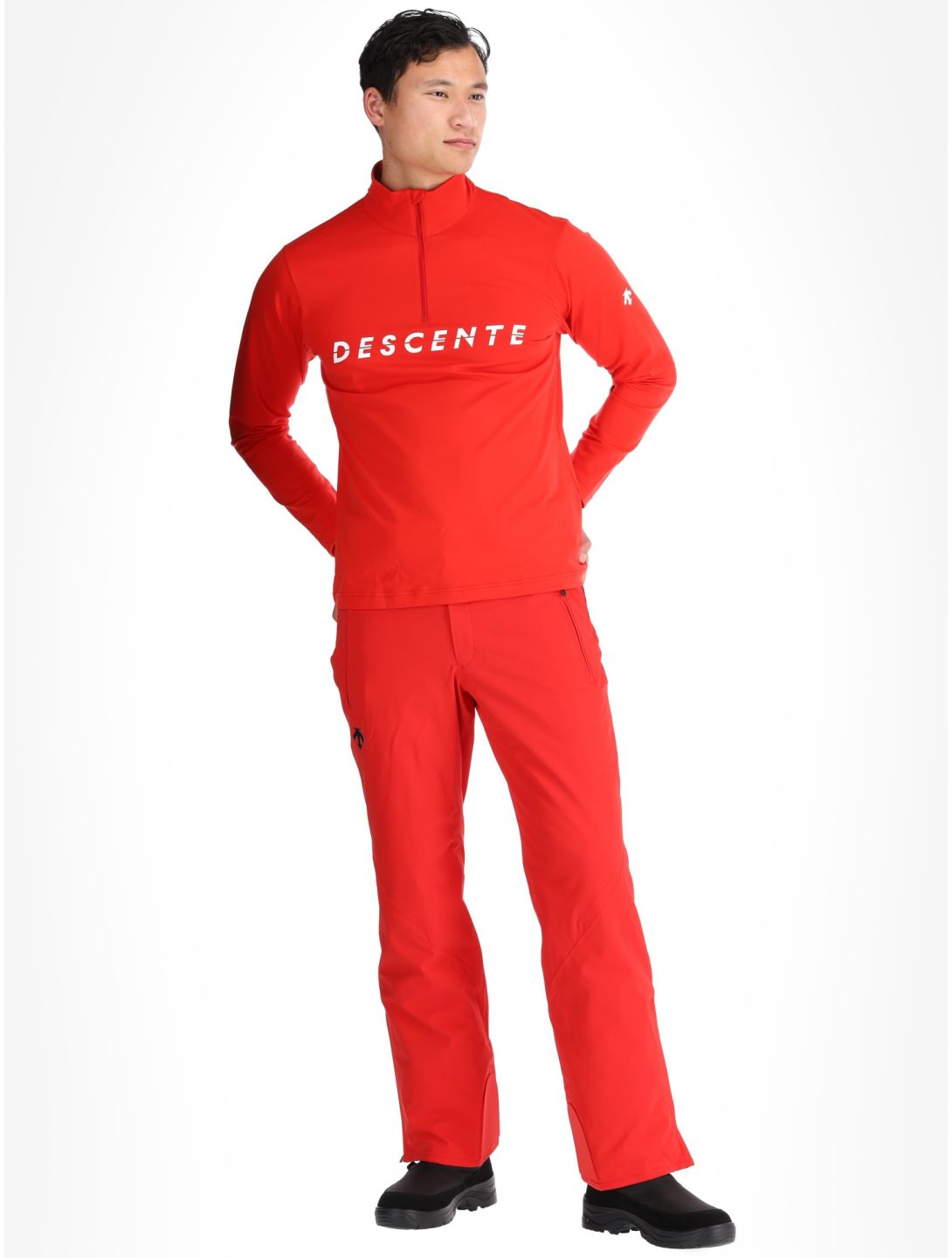 Descente, M-GB20 Pullover Herren Electric Red rot 