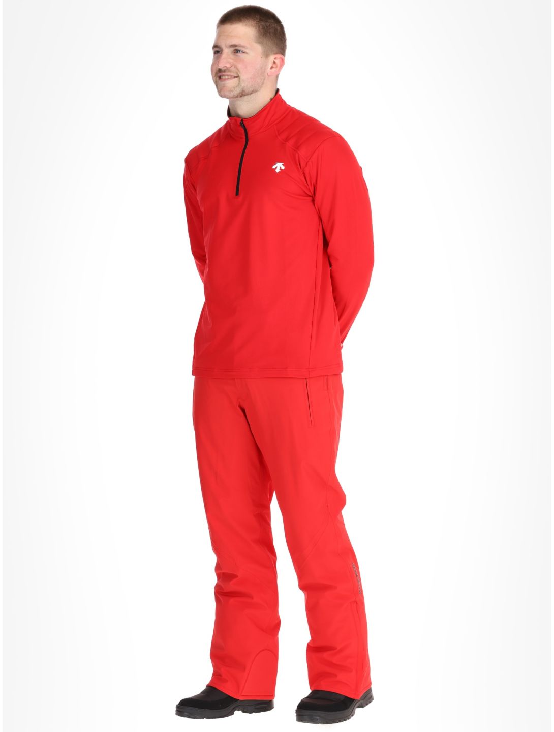 Descente, M-GB21 Pullover Herren Electric Red rot 