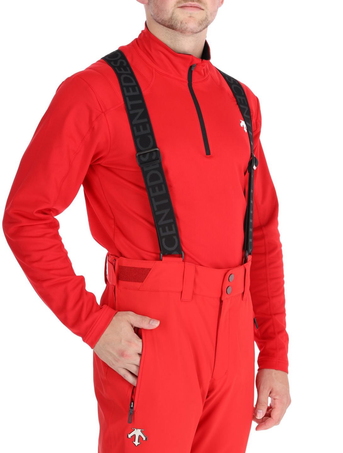 Descente, M-GD40 Skihose Herren Electric Red rot 