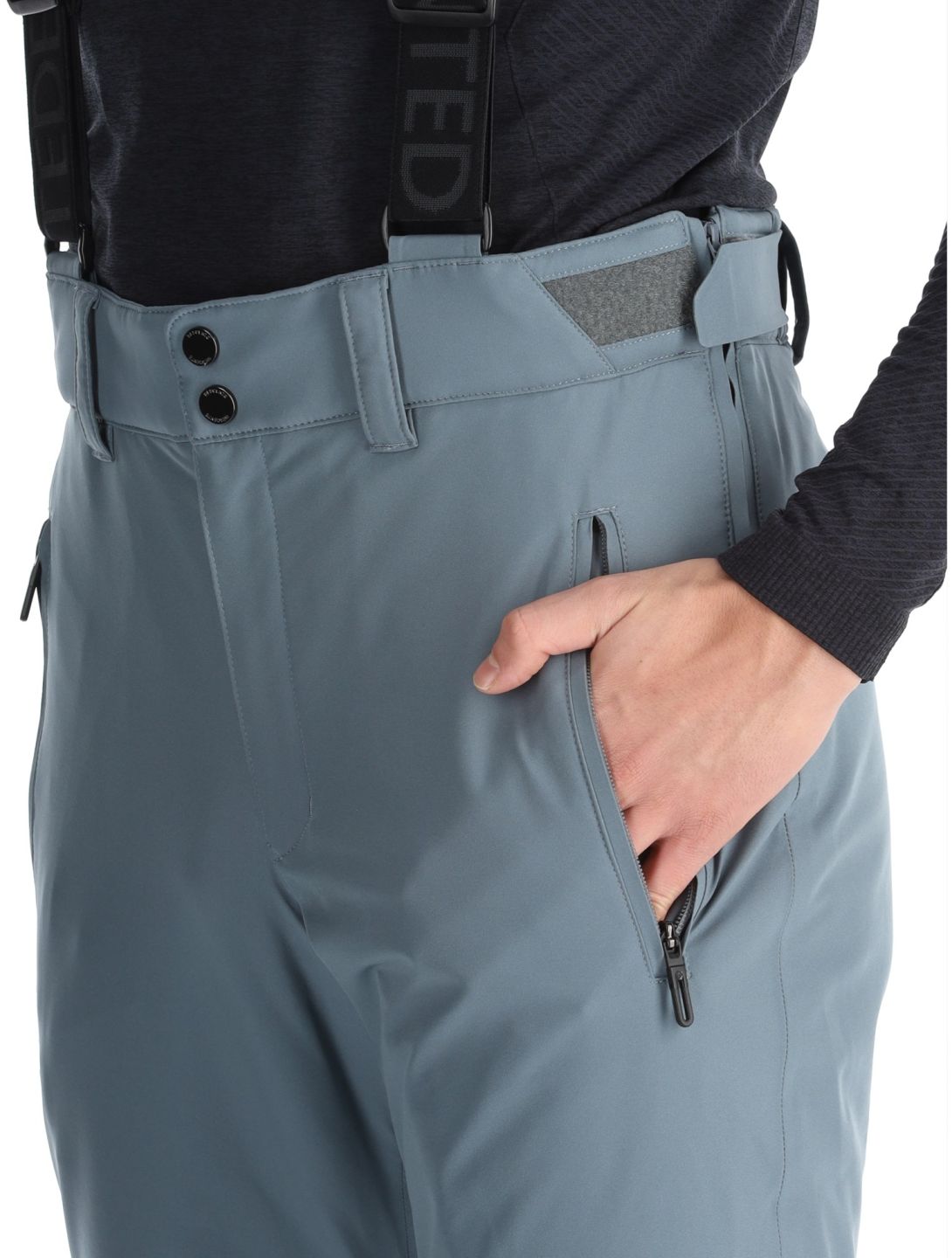 Descente, M-GD41 Skihose Herren Storm Weather Grey grau 