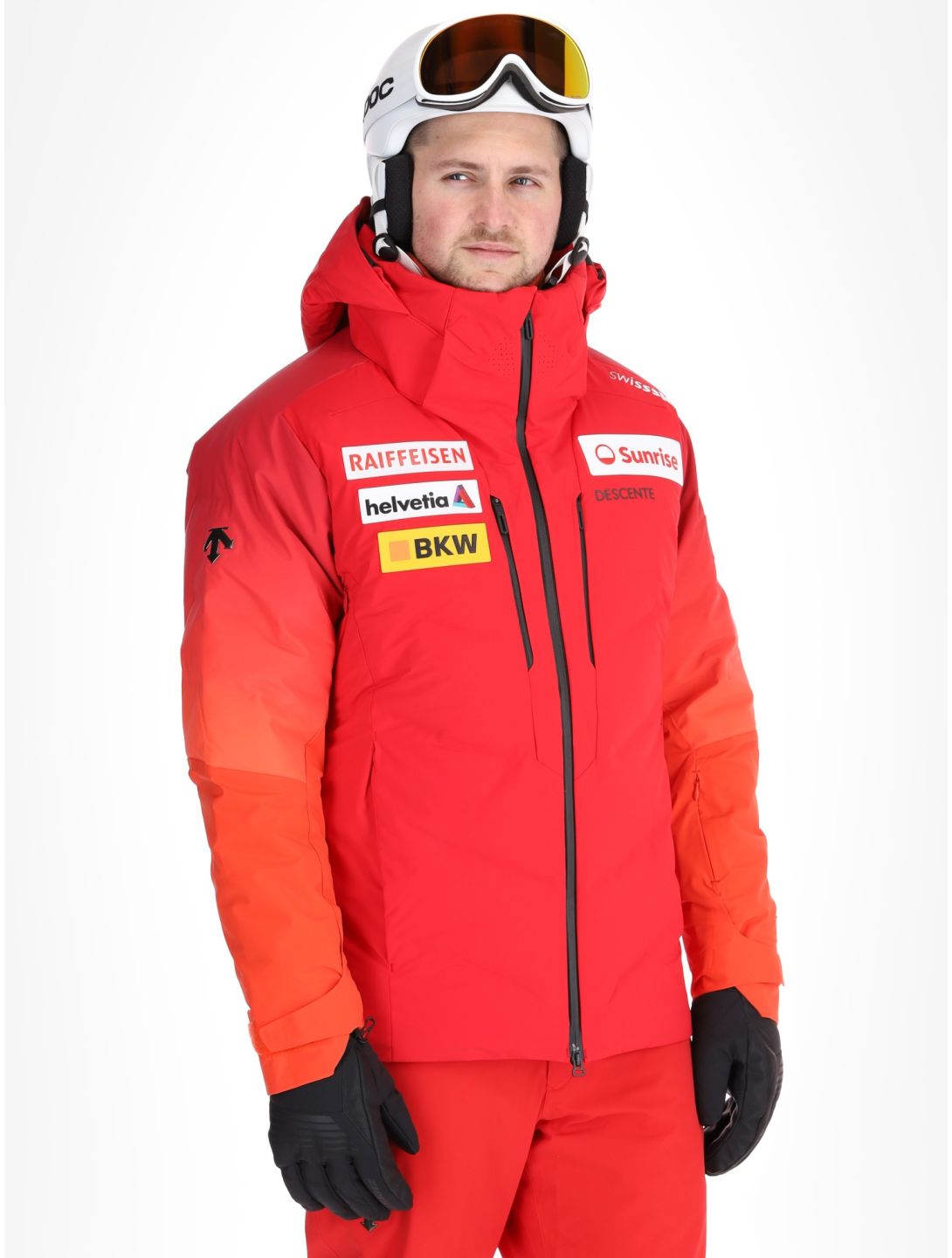 Descente, M-GK21 Skijacke Herren Swiss rot 