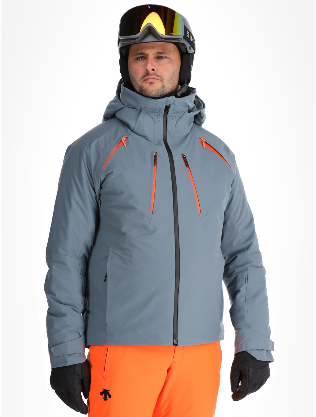 Descente, M-GK27 Skijacke Herren Storm Weather Grey grau 