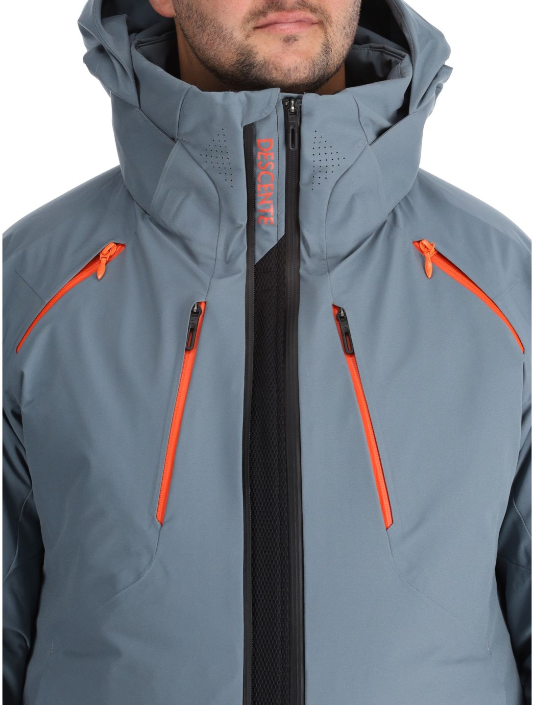 Descente, M-GK27 Skijacke Herren Storm Weather Grey grau 