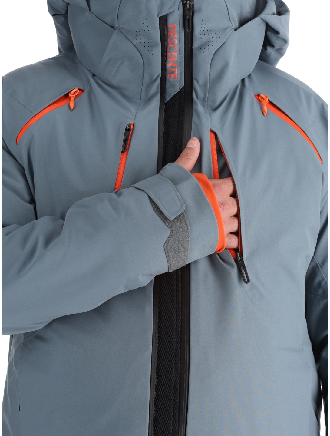 Descente, M-GK27 Skijacke Herren Storm Weather Grey grau 