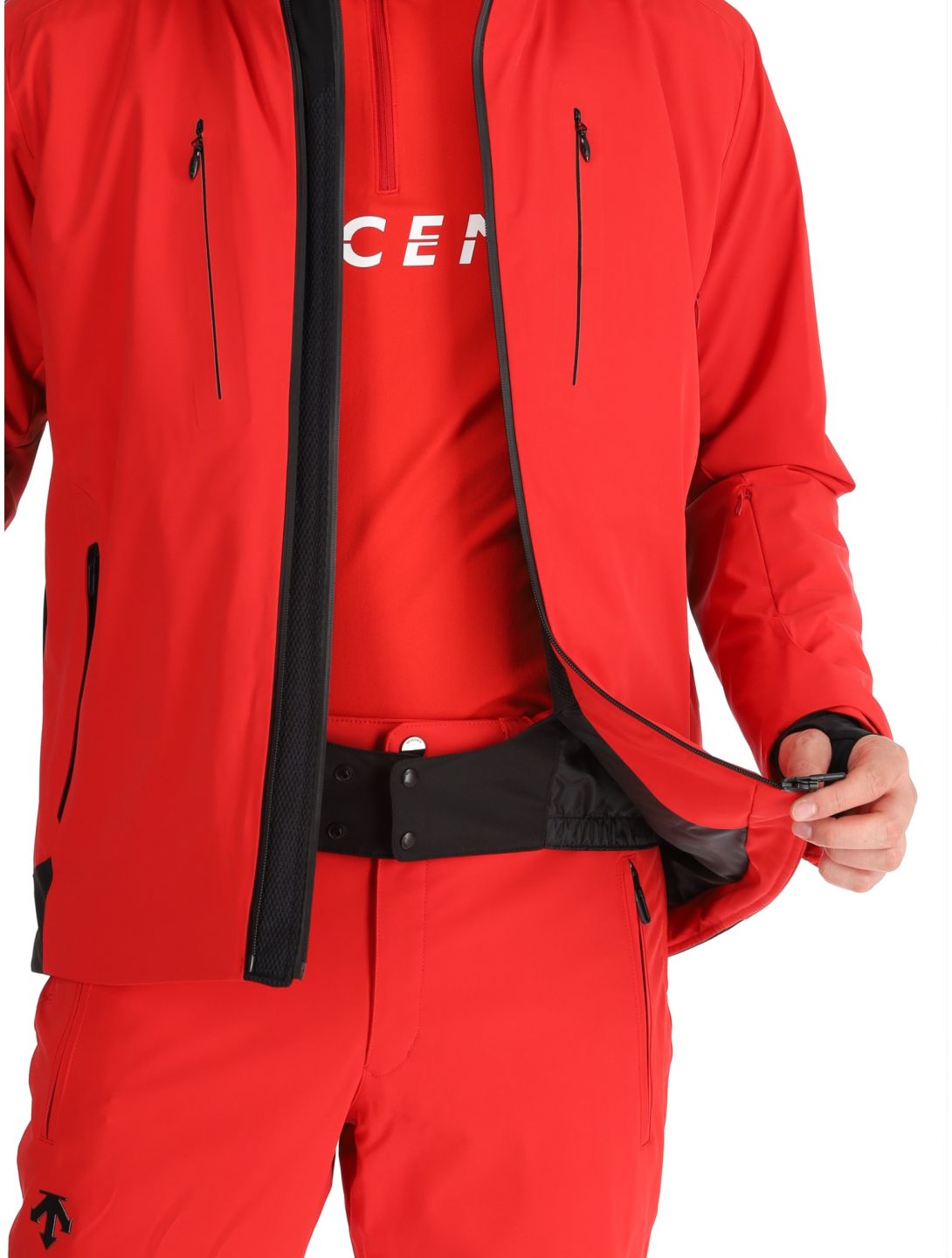 Descente, M-GK29 Skijacke Herren Electric Red rot 