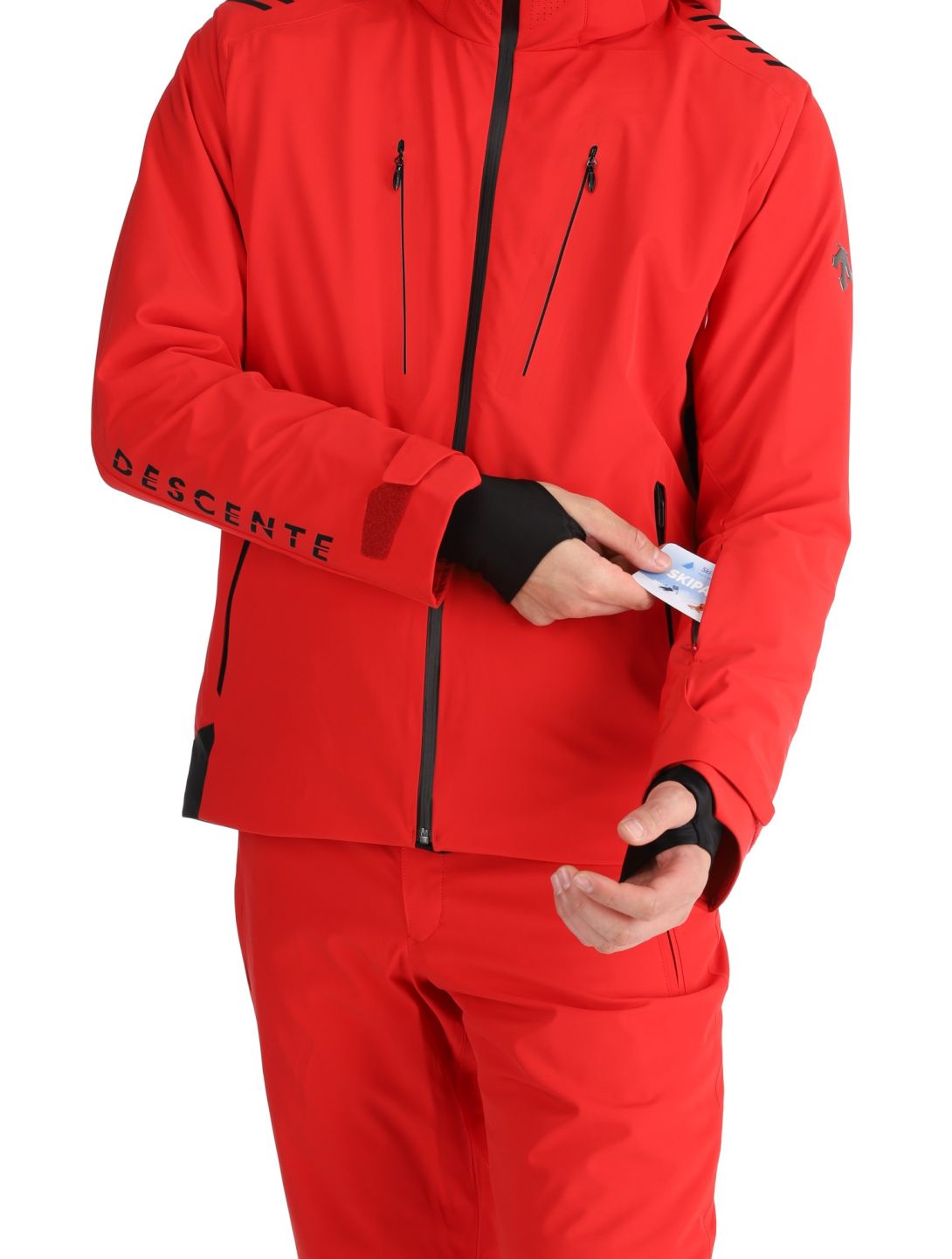 Descente, M-GK29 Skijacke Herren Electric Red rot 