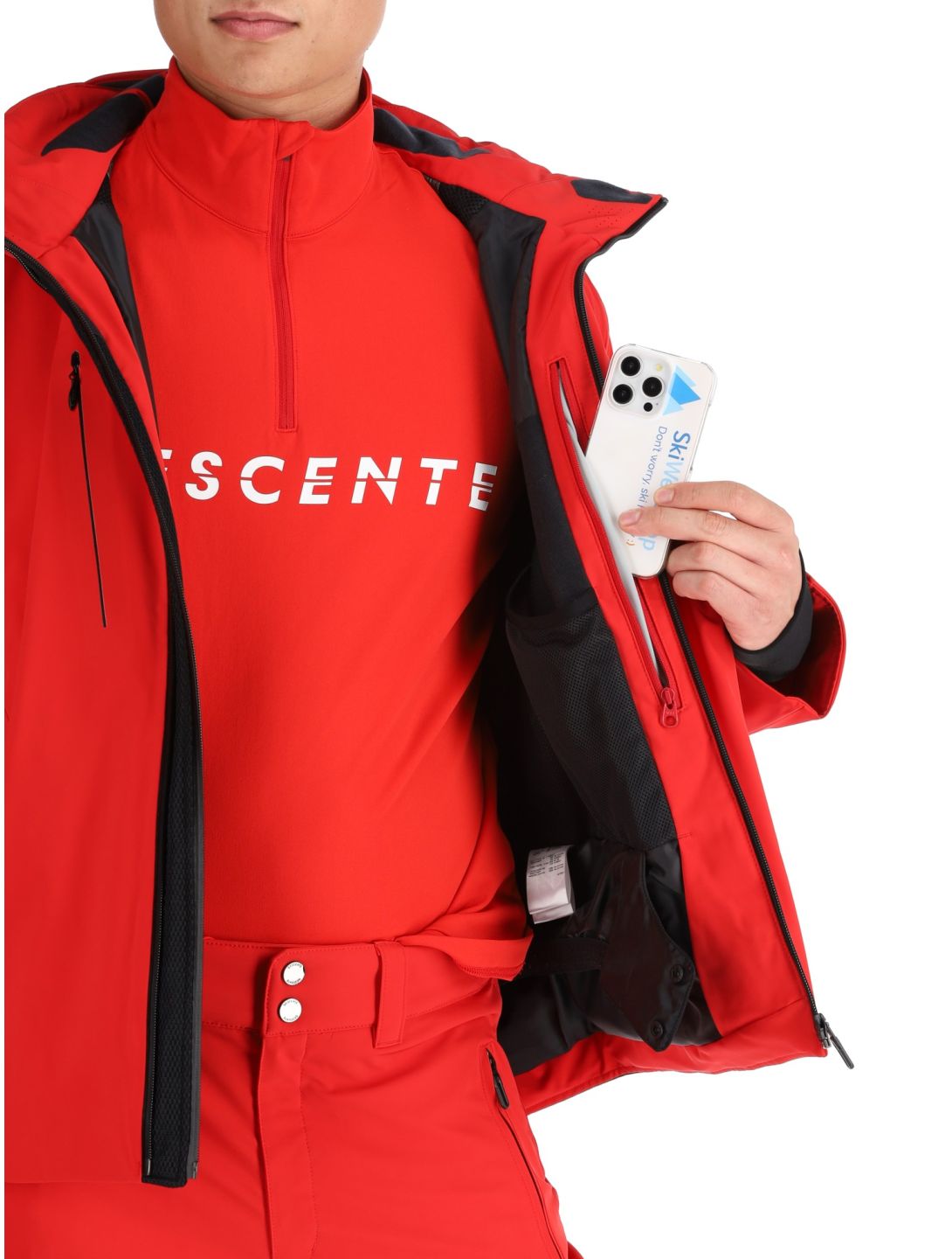 Descente, M-GK29 Skijacke Herren Electric Red rot 