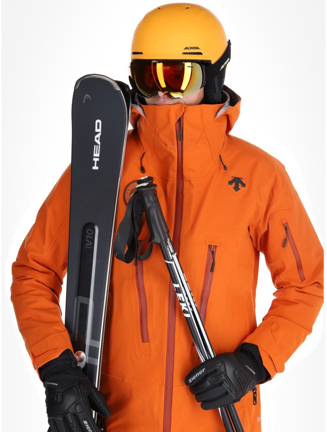 Descente, M-GK50M Hardshell Skijacke Herren Ripen Orange orange 