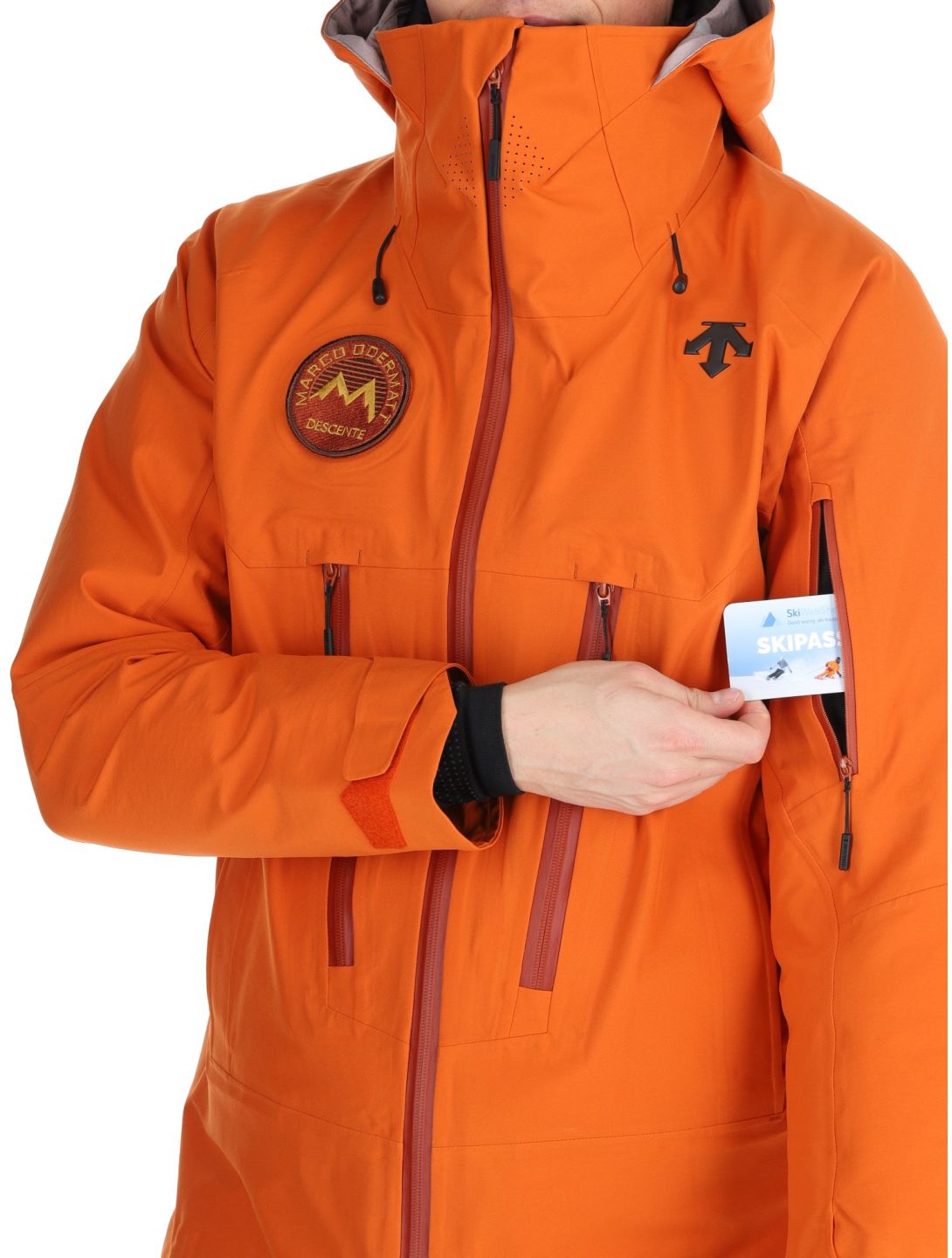 Descente, M-GK50M Hardshell Skijacke Herren Ripen Orange orange 