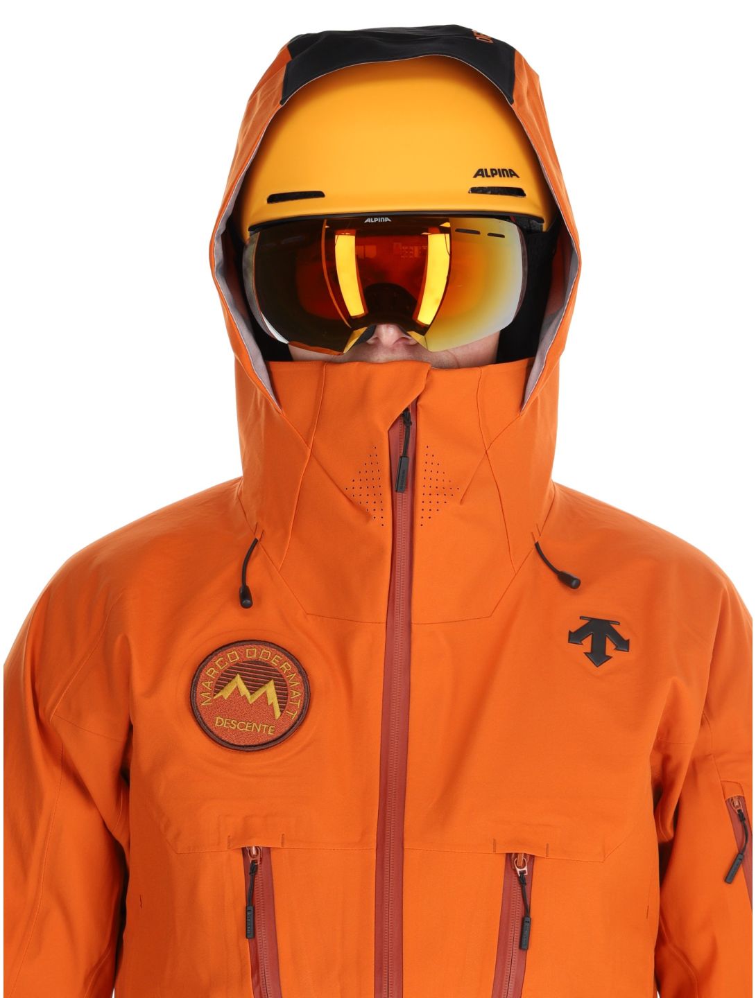 Descente, M-GK50M Hardshell Skijacke Herren Ripen Orange orange 