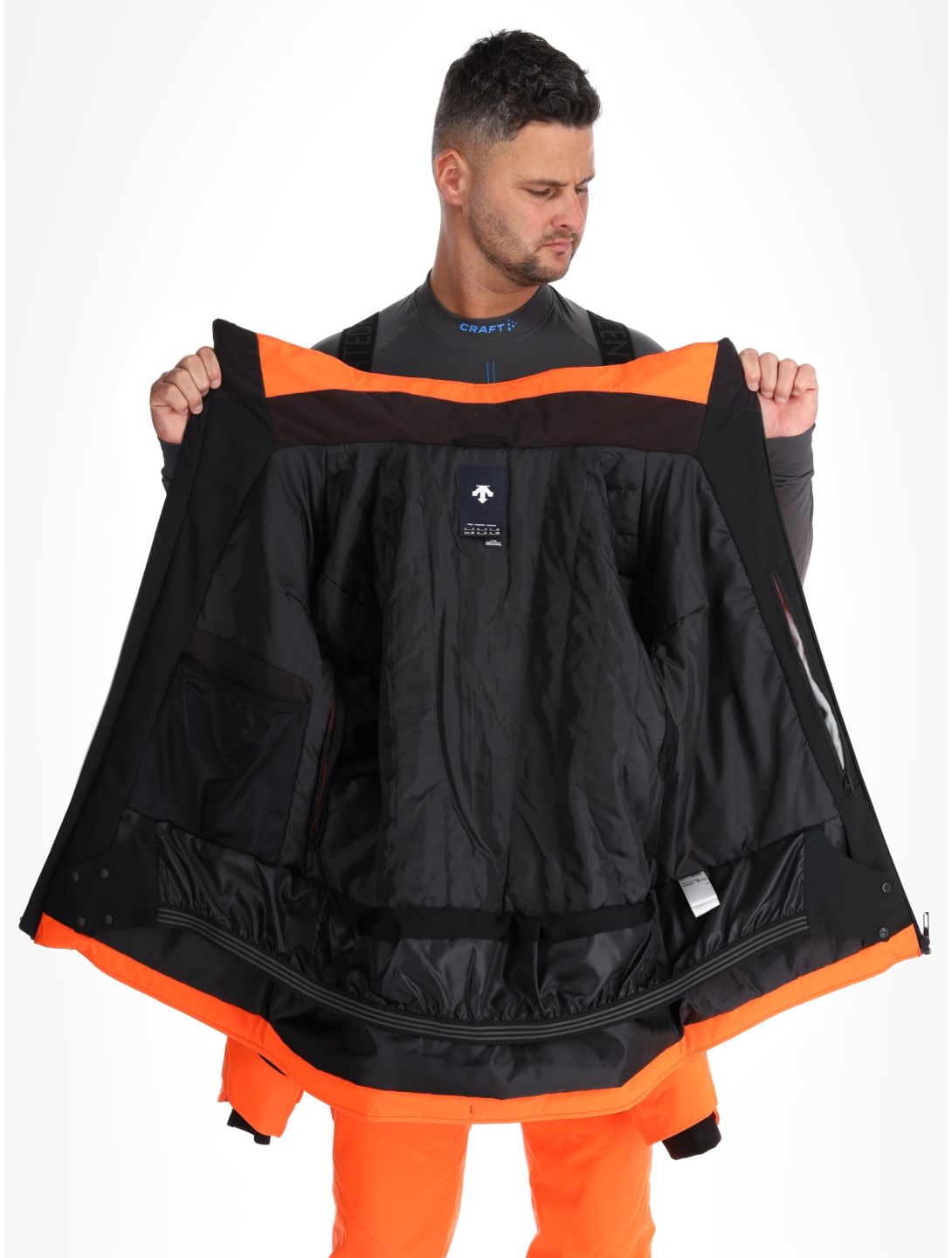 Descente, M-GK80 Skijacke Herren Momiji Orange orange 