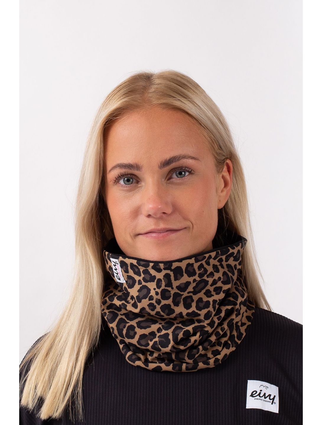 Eivy, Colder Neckwarmer Schal Damen Leopard braun 