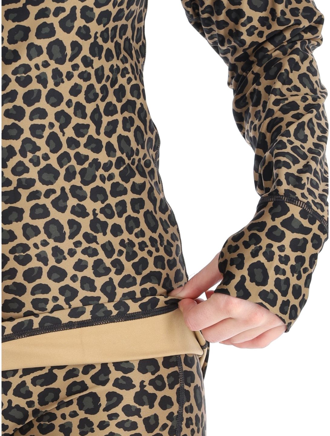 Eivy, Icecold Thermoshirt Damen Leopard braun 