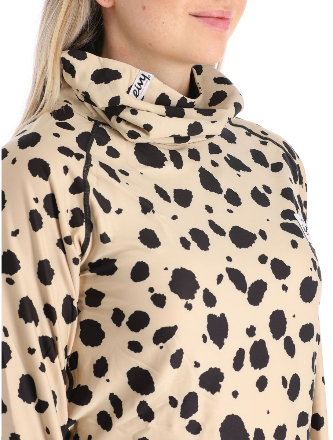 Eivy, Icecold Gaiter Thermoshirt Damen Cheetah beige 