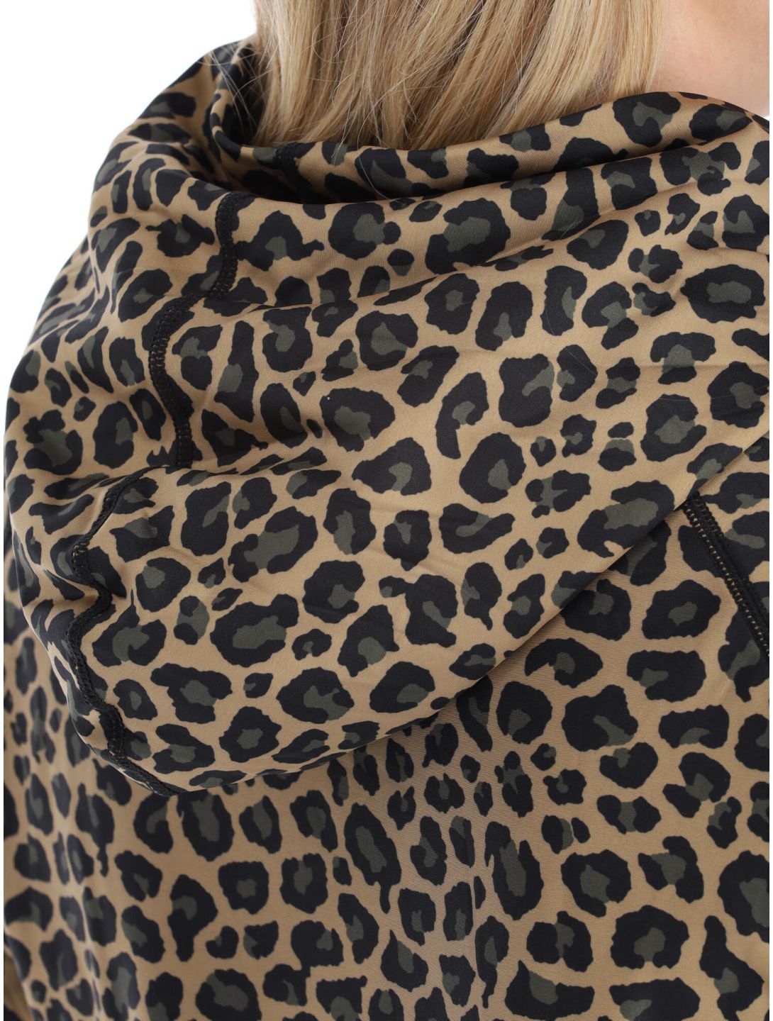 Eivy, Icecold Hood Thermoshirt Damen Leopard braun 