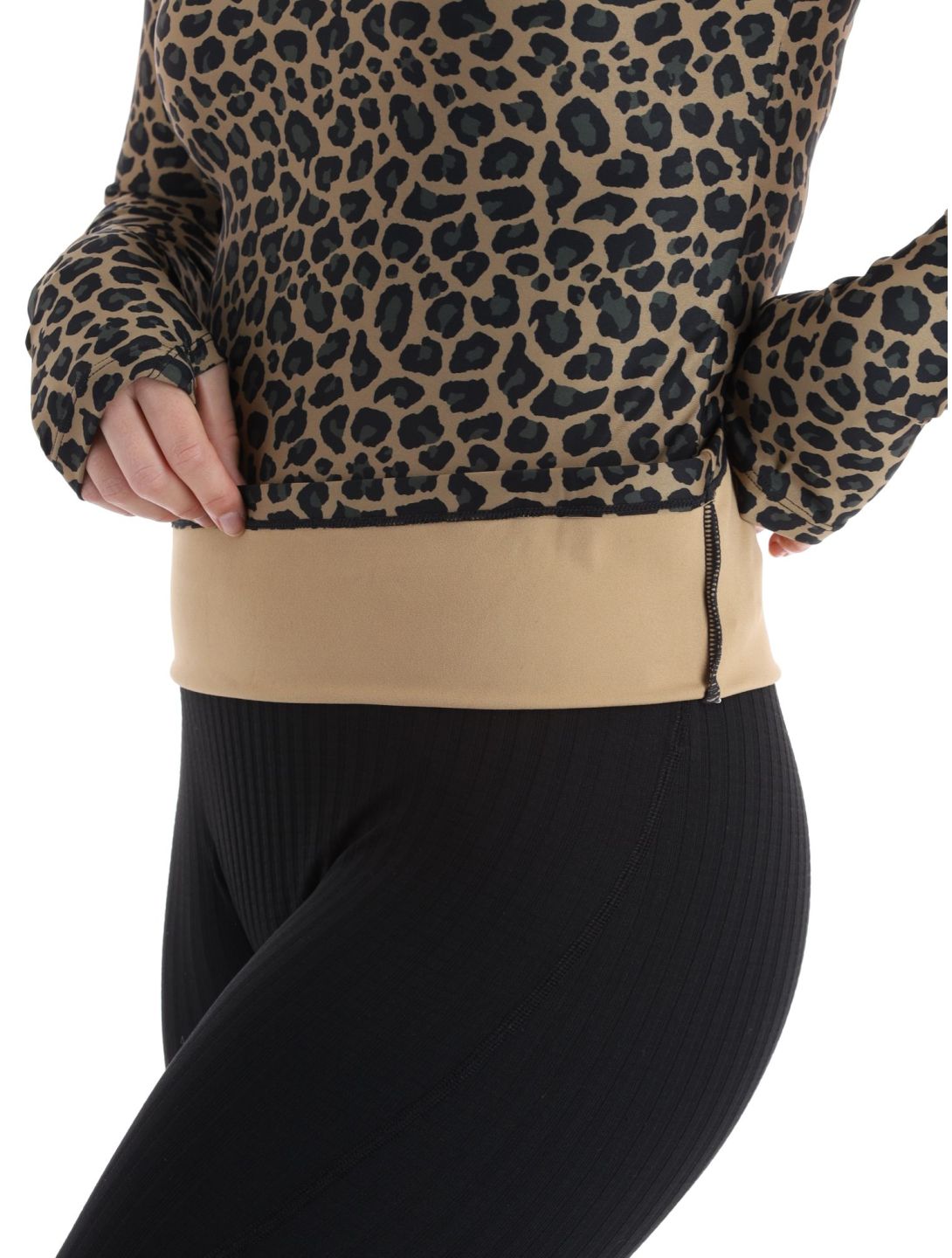 Eivy, Journey Pullover Damen Leopard braun 