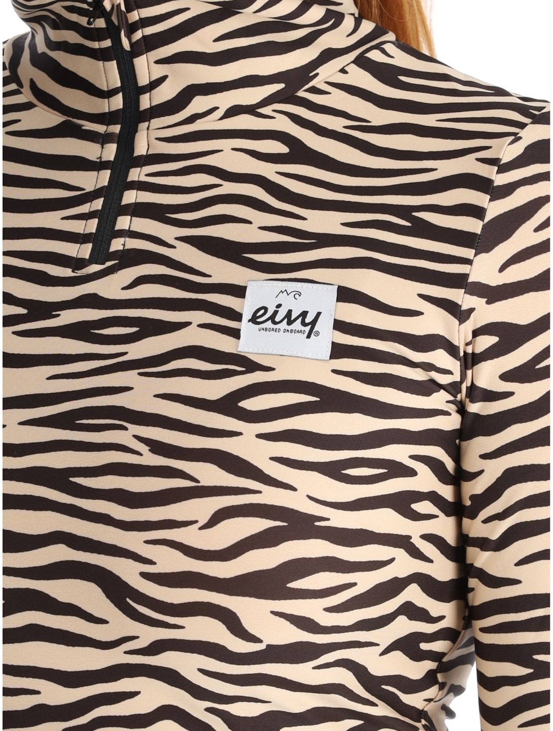 Eivy, Journey Pullover Damen Zebra beige, braun 