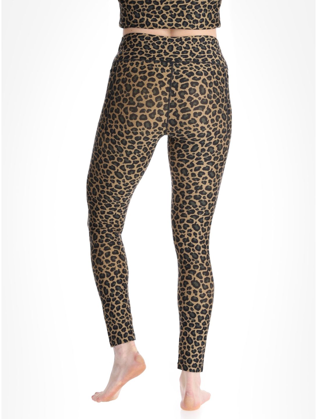 Eivy, Pocket Thermohose Damen Leopard braun 