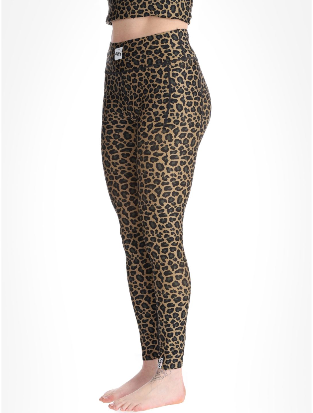 Eivy, Pocket Thermohose Damen Leopard braun 