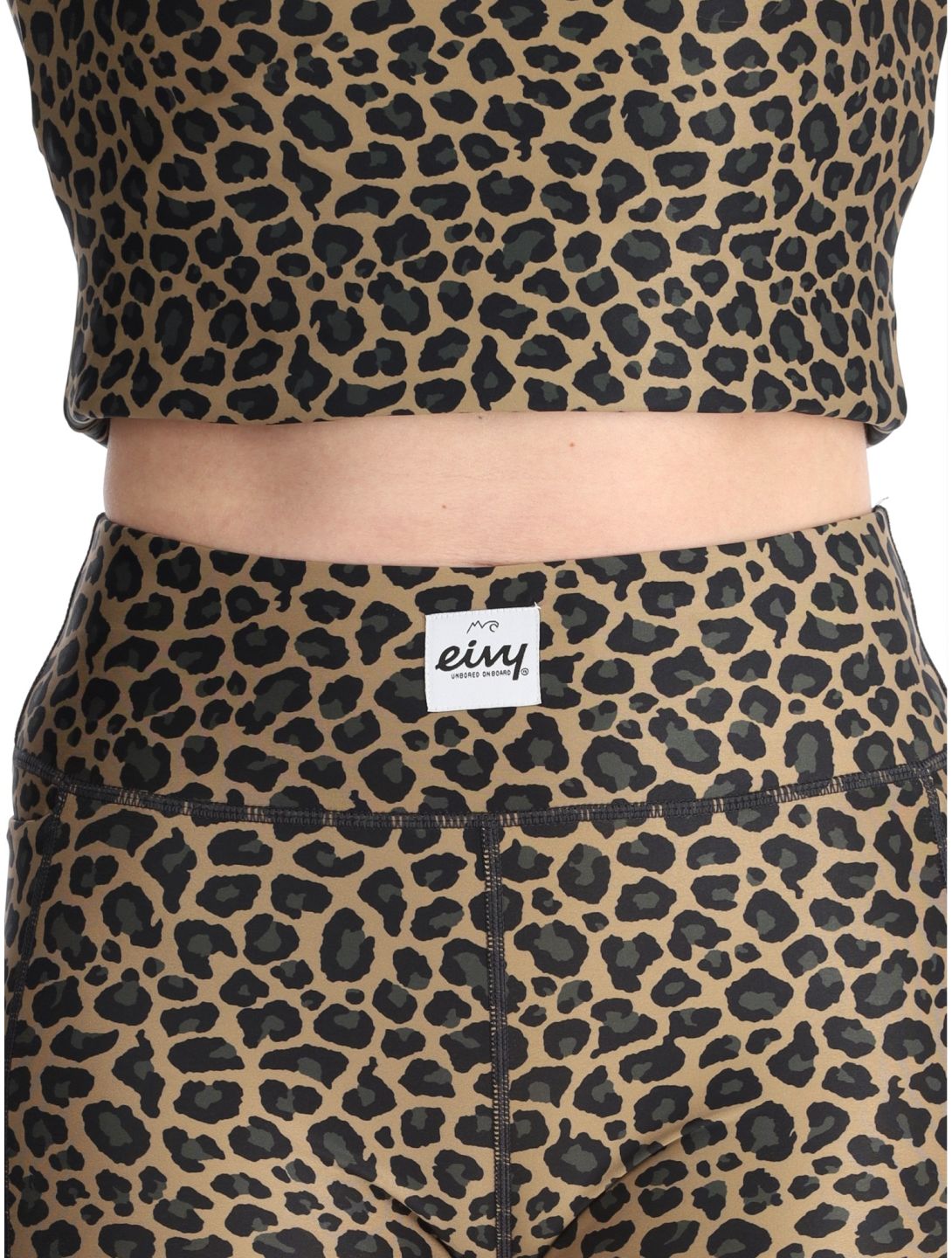 Eivy, Pocket Thermohose Damen Leopard braun 