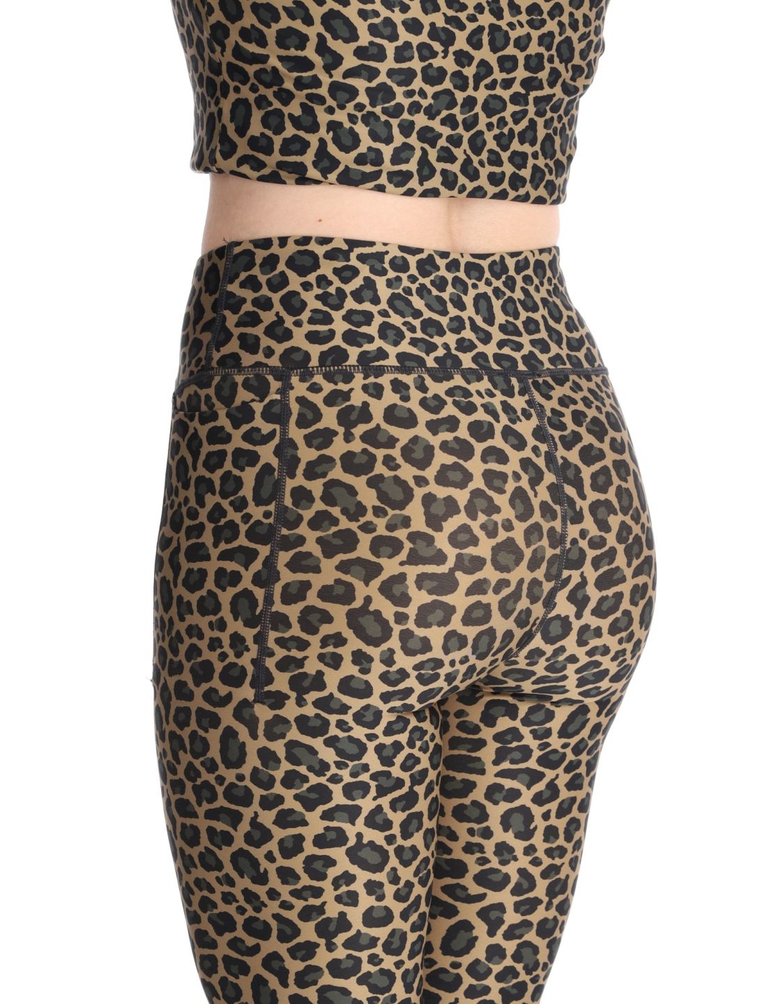 Eivy, Pocket Thermohose Damen Leopard braun 