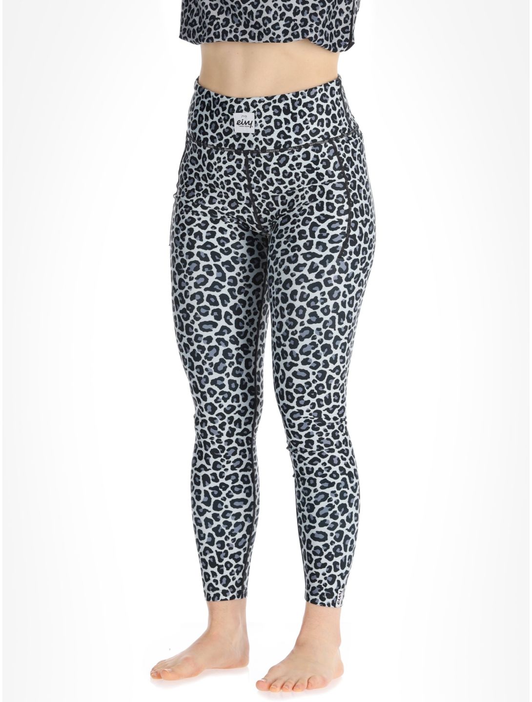 Eivy, Pocket Thermohose Damen Snow Leopard weiß 