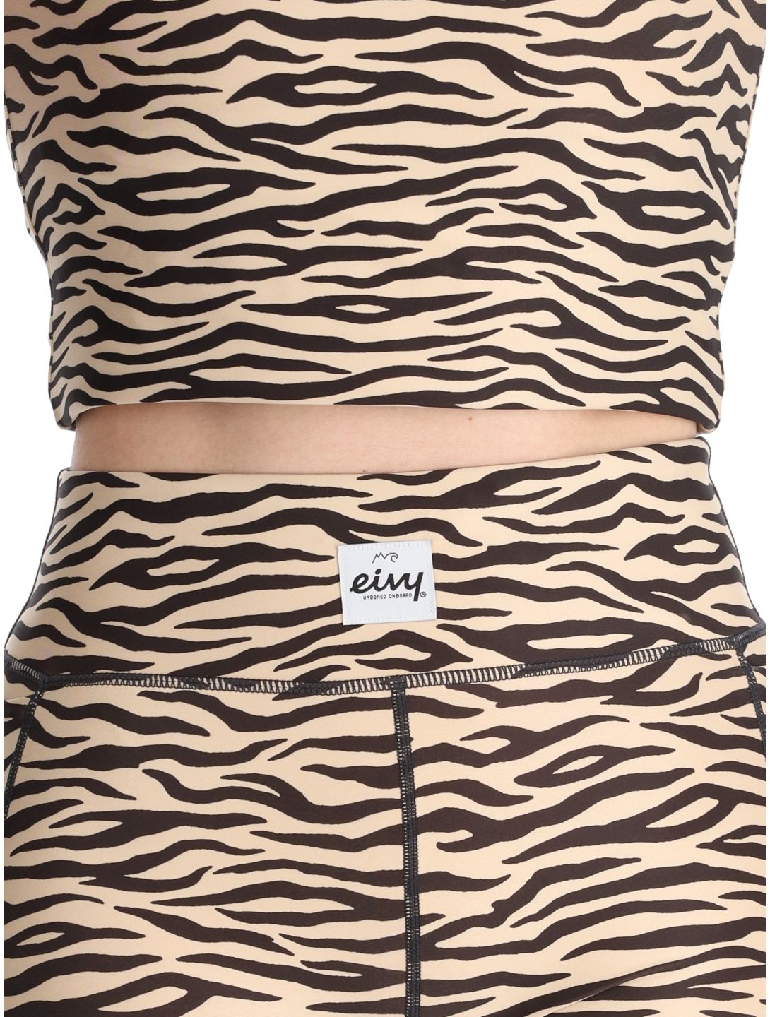 Eivy, Pocket Thermohose Damen Zebra braun 