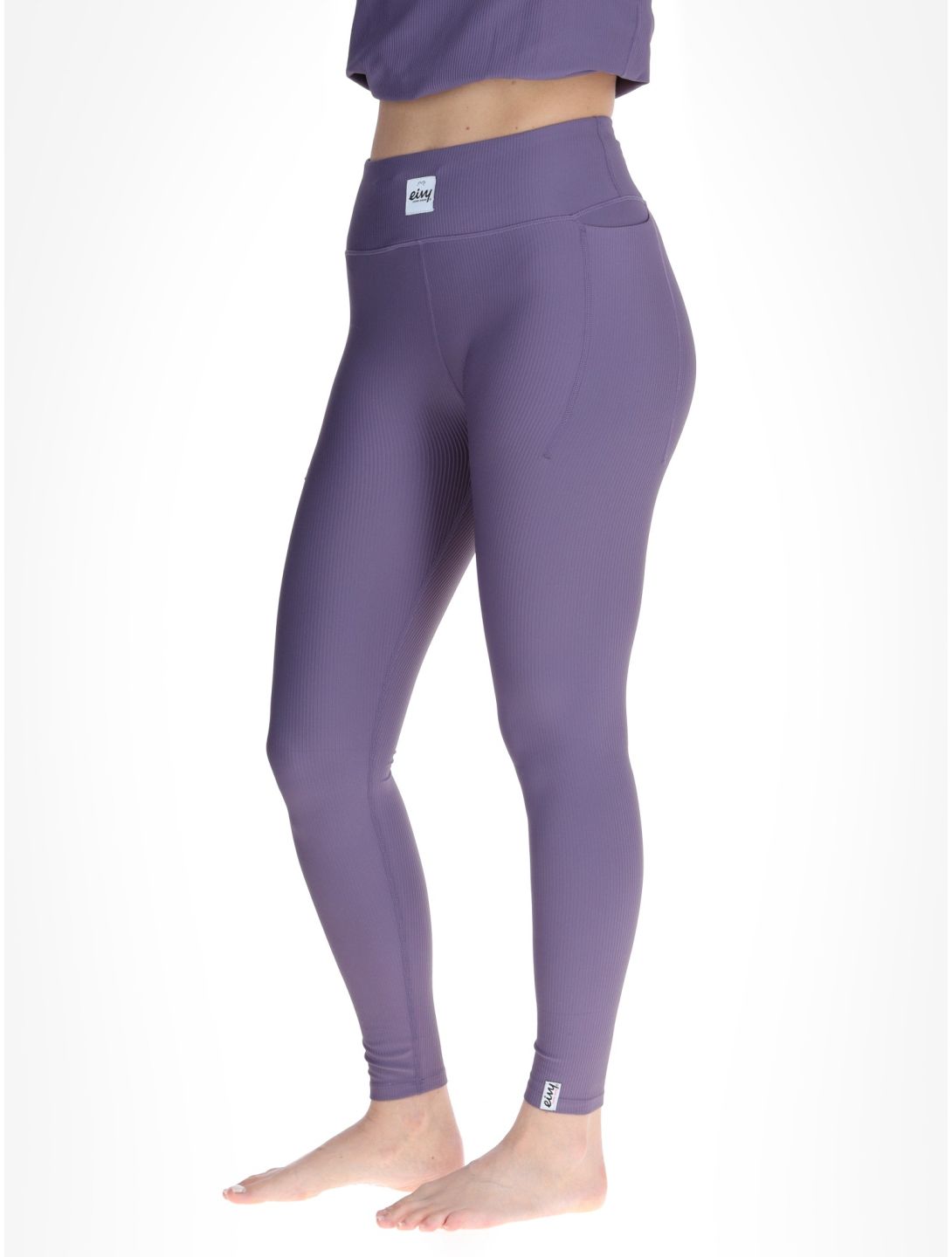 Eivy, Pocket Rib Thermohose Damen Deep Purple violett 