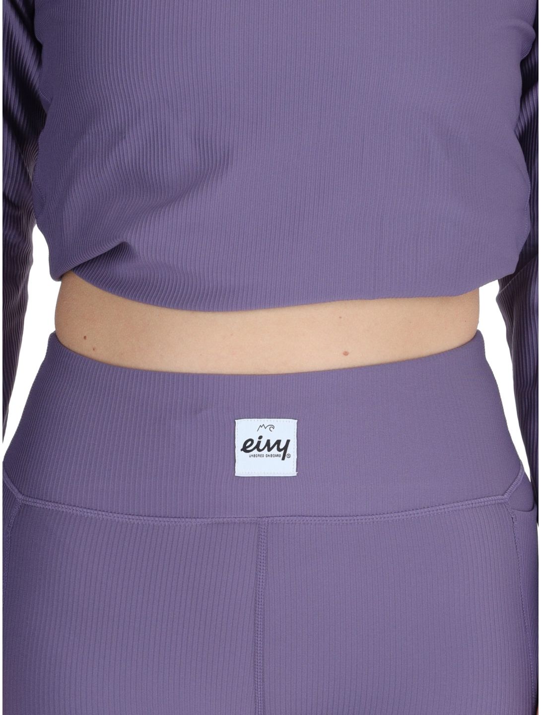 Eivy, Pocket Rib Thermohose Damen Deep Purple violett 