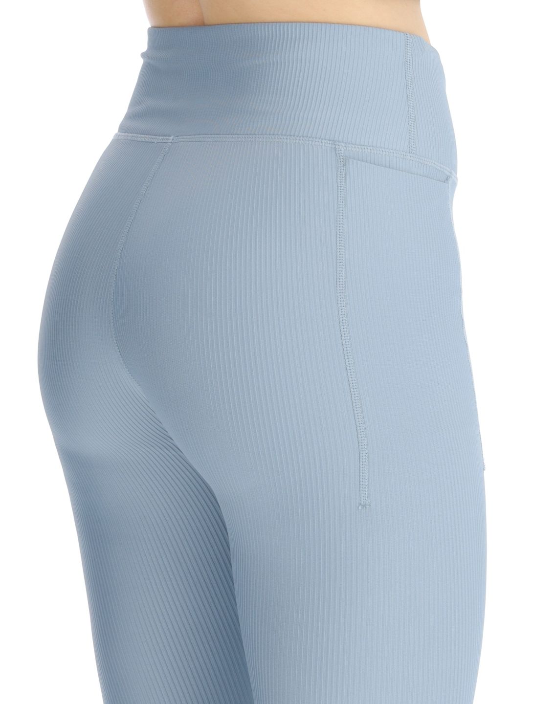 Eivy, Pocket Rib Thermohose Damen Faded Fog blau 