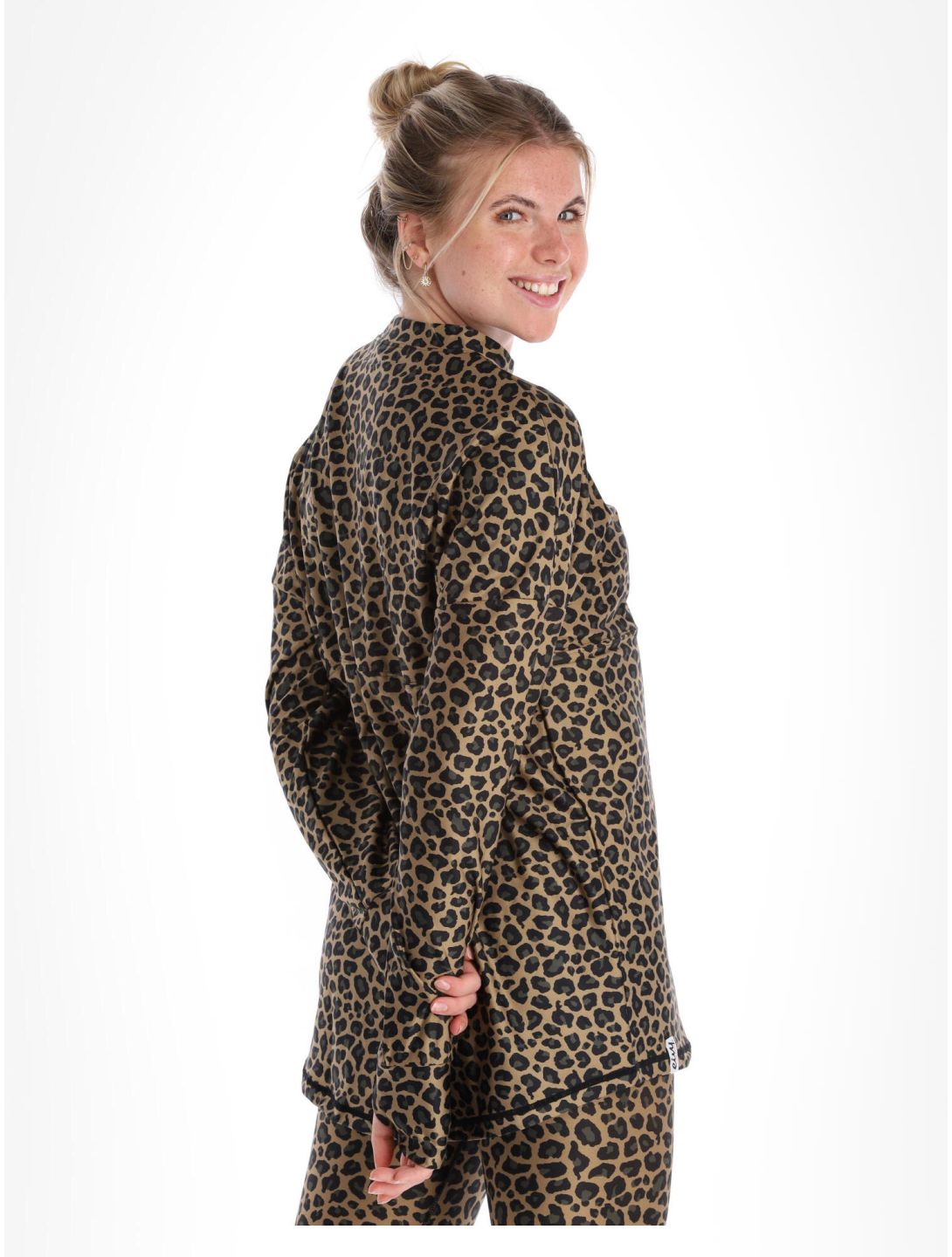 Eivy, Venture Pullover Damen Leopard braun 