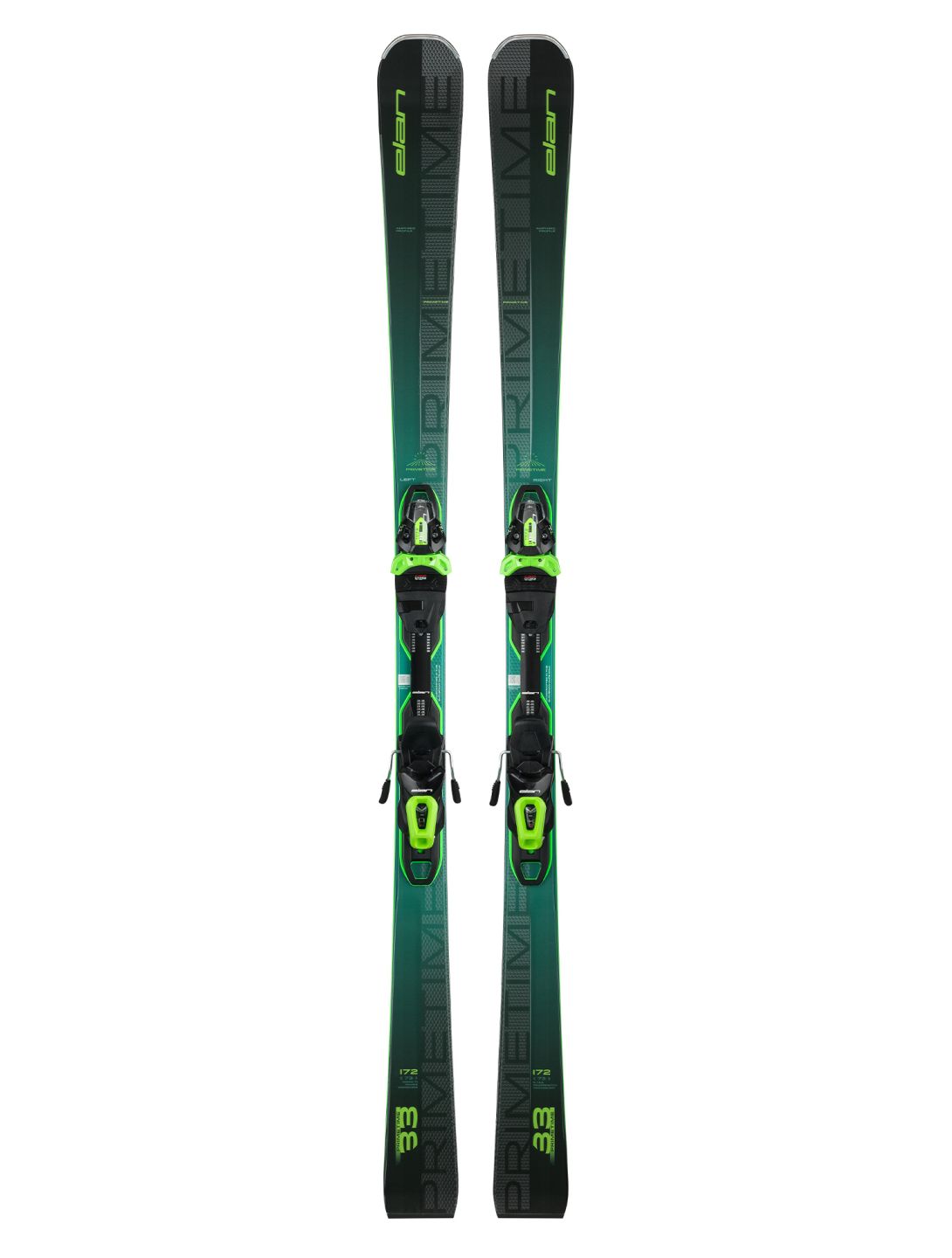 Elan, Elan Primetime 33 FusionX (2024-2025) Skier Unisex Green 