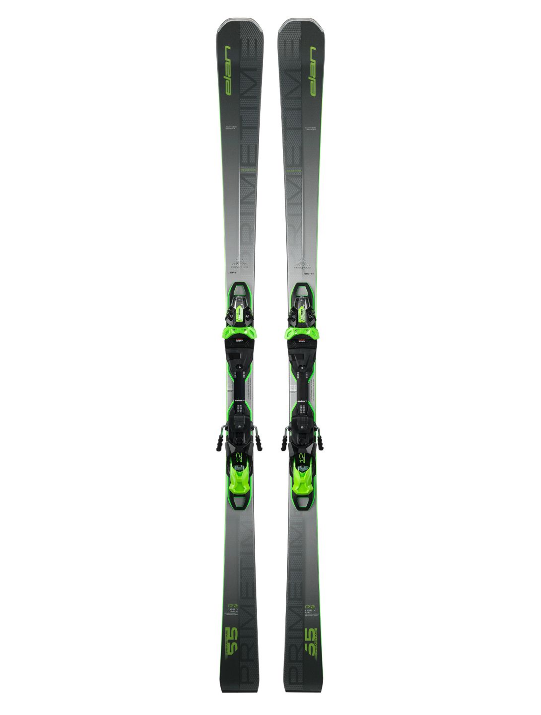 Elan, Elan Primetime 55 FusionX Skier Unisex Black / Green 