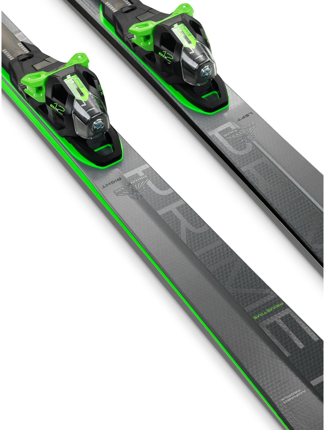 Elan, Elan Primetime 55 FusionX Skier Unisex Black / Green 