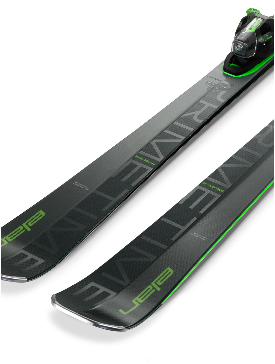 Elan, Elan Primetime 55 FusionX Skier Unisex Black / Green 