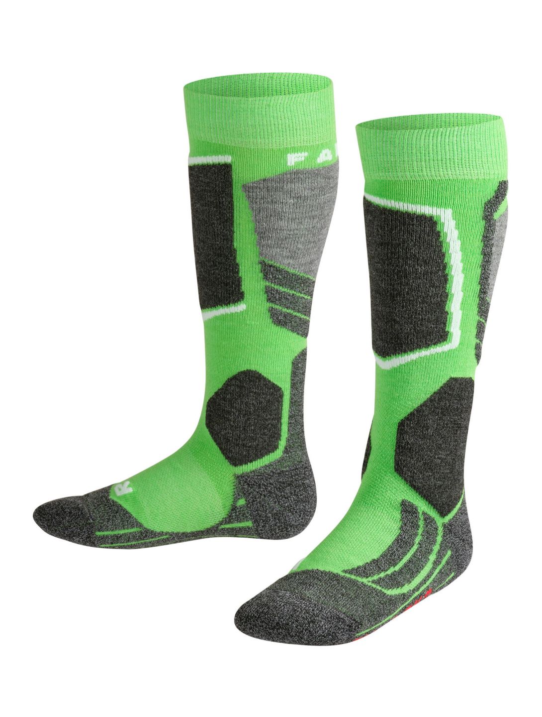 Falke, SK2 Intermediate Skisocken Kinder Vivid Green grün 