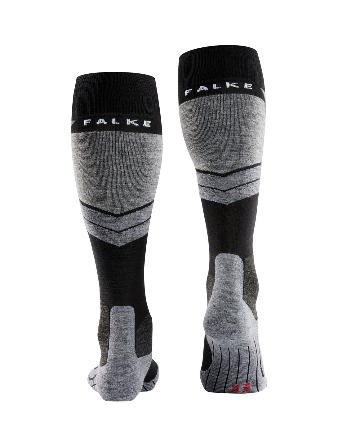 Falke, SK4 Advanced Skisocken Herren Black Mix grau, schwarz 