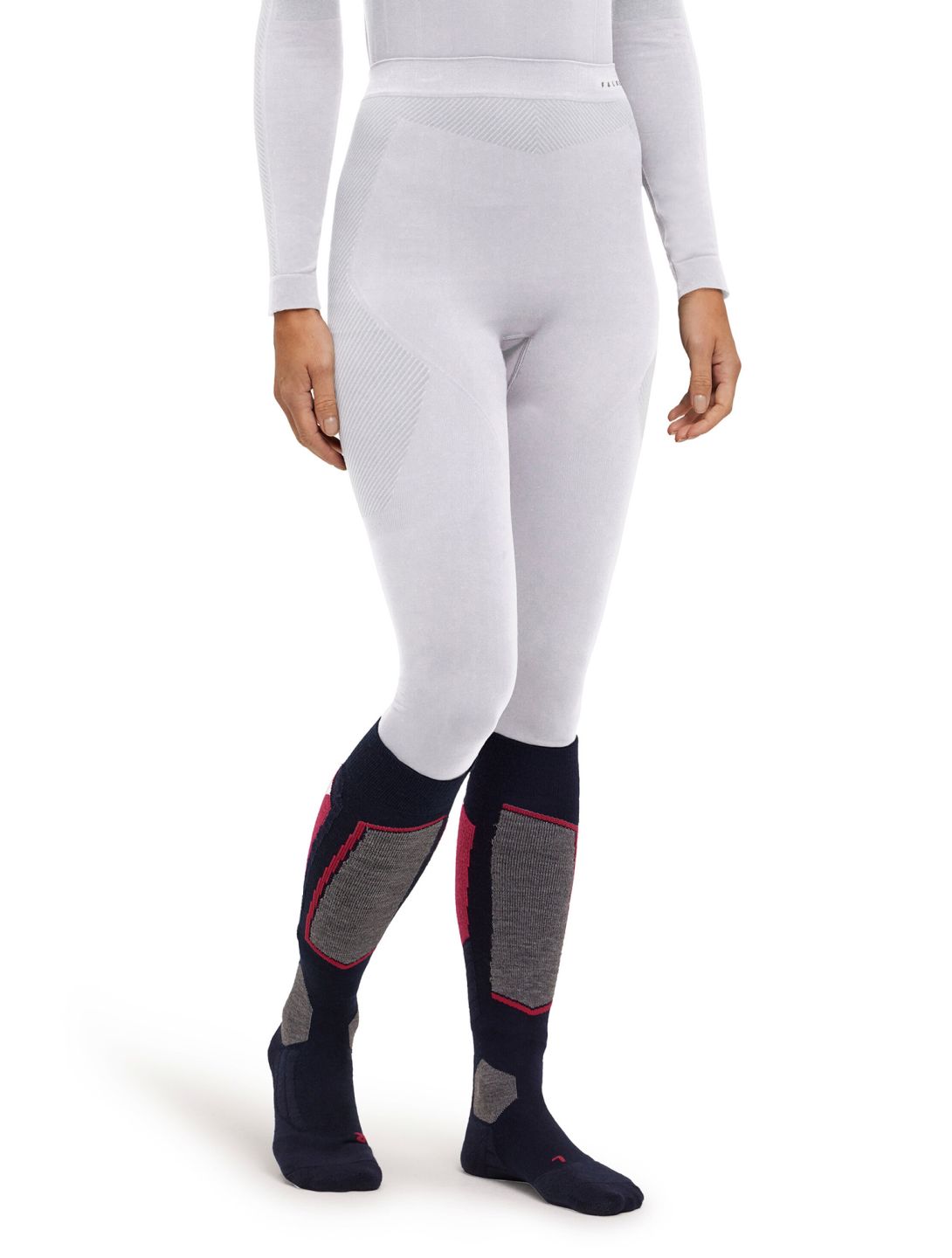 Falke, Long Tights Thermohose Damen White weiß 