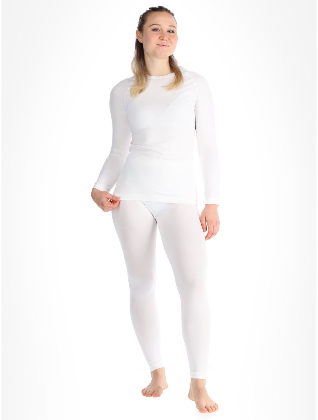 Falke, Longsleeved Shirt Thermoshirt Damen White weiß 