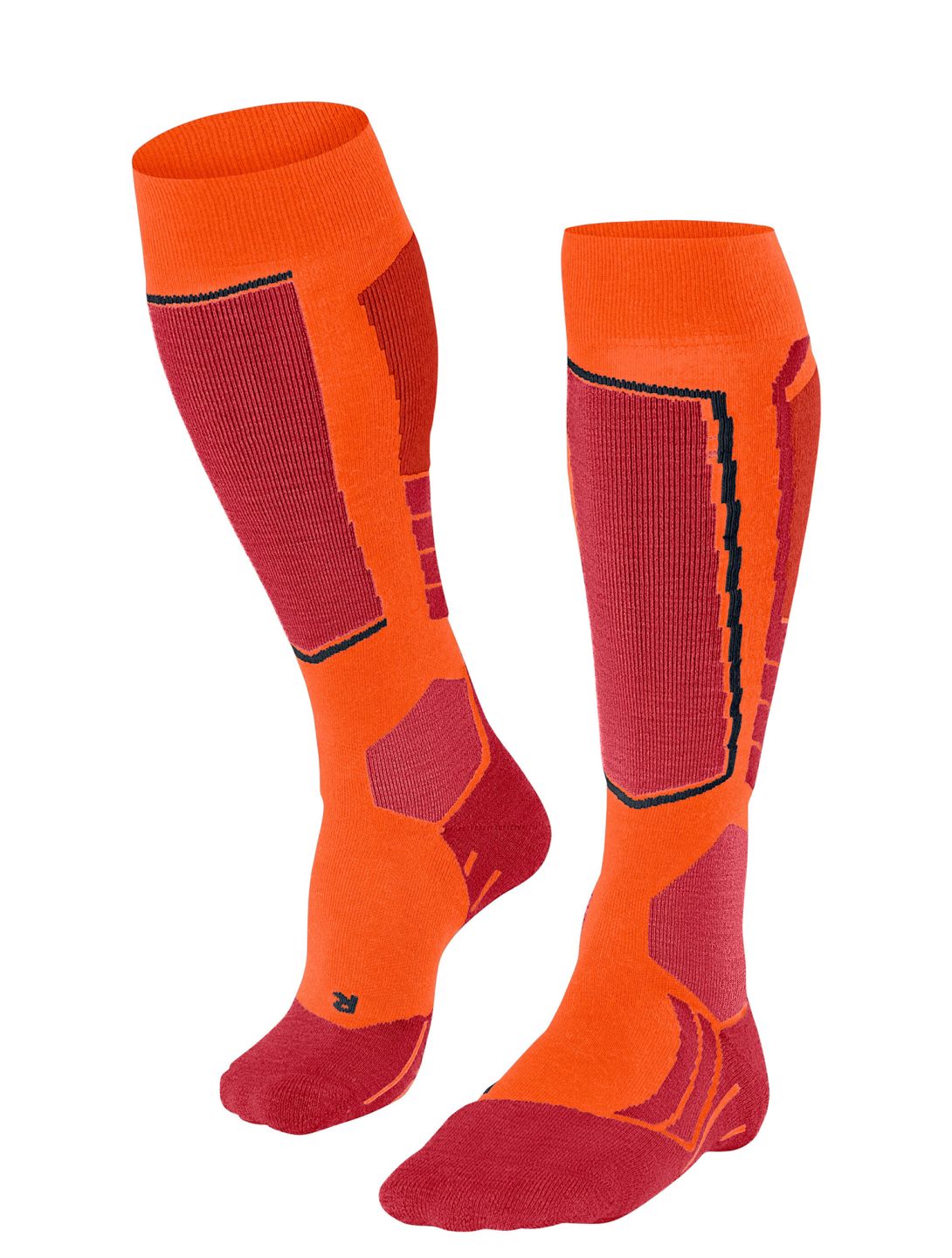 Falke, SK2 Intermediate Skisocken Herren Flash Orange orange 