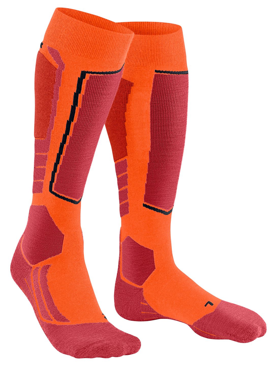 Falke, SK2 Intermediate Skisocken Herren Flash Orange orange 