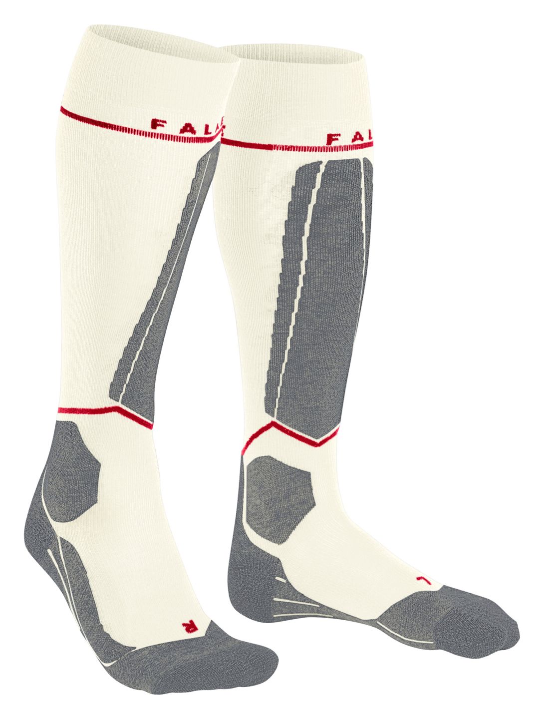 Falke, SK4 Advanced Compression Light Kompressionsstrümpfe Damen Off White weiß 